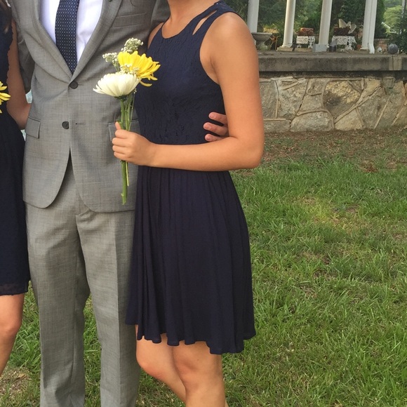 Altar’d state navy lace dress! - Picture 5 of 5